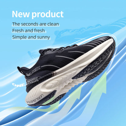 Original ONEMIX Cushioned Running Shoes for Men & Women – Non-Slip, Breathable Sneakers
