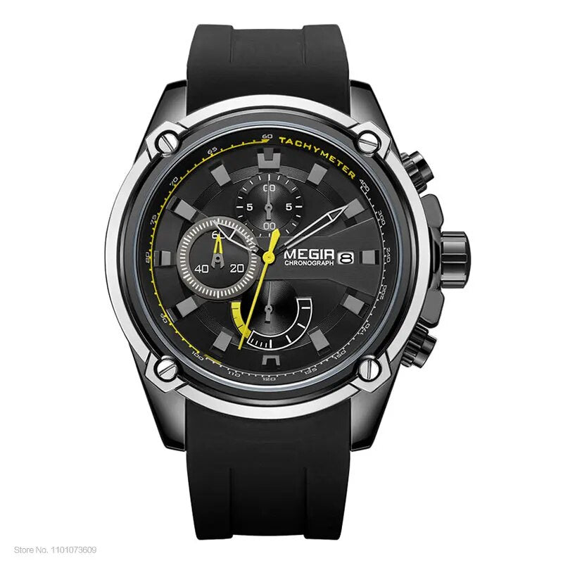 Original MEGIR Army Sports Quartz Watch for Men - Man Gifts Shop