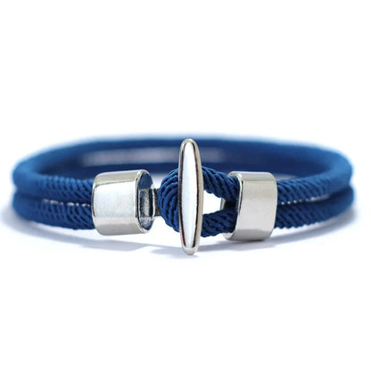 51Luckind Milan Rope Anchor Bracelet – Handmade Cotton Survival Jewelry for Men & Women