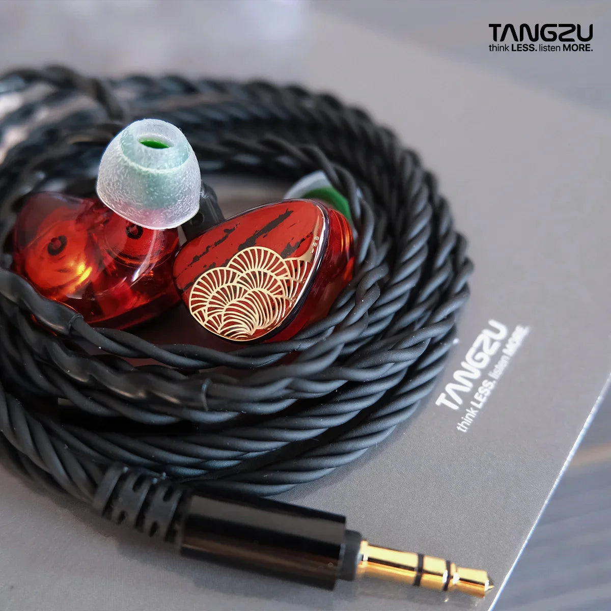 TangZu Xuan Nv Wired HiFI In-Ear Earphone Dual Dynamic Driver IEM Music Monitor Earbuds Wired Headset w/ 0.78mm Detachable Cable