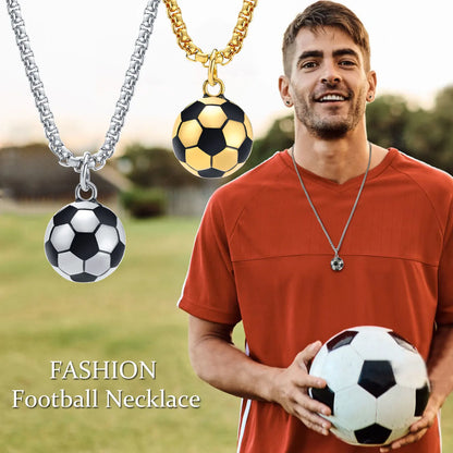 Show Your Football Love with This MGS Badass 3D Stainless Steel Pendant - Man Gifts Shop