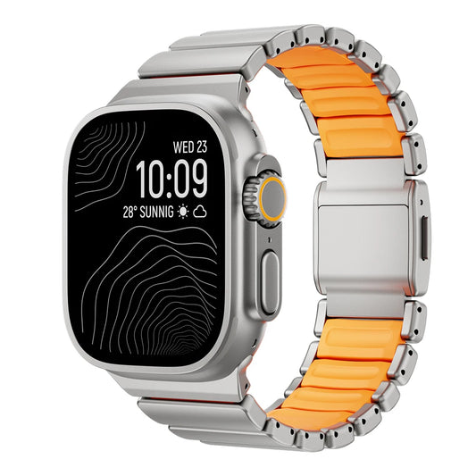 TitanEdge™ Magnetic Titanium Band for Apple Watch Ultra & Series