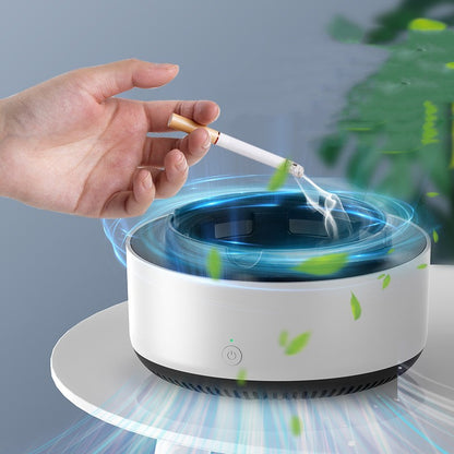 Portable Air Purifier Ashtray – Smoke Removal & Anion Freshener for Cars & Homes