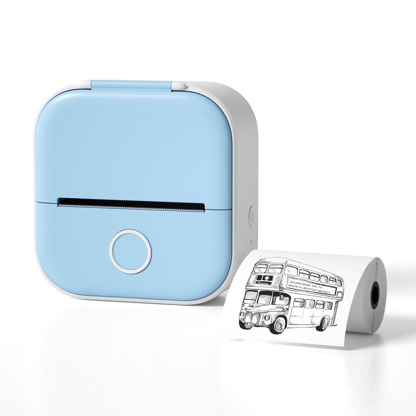 Phomemo T02 Bluetooth Mini Thermal Printer – Inkless, Portable & Multilingual
