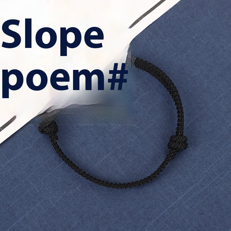 Man Rope Bracelet – Handmade Year of Fate Charm