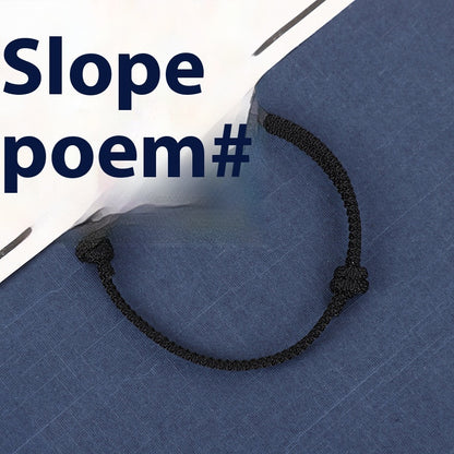 Man Rope Bracelet – Handmade Year of Fate Charm