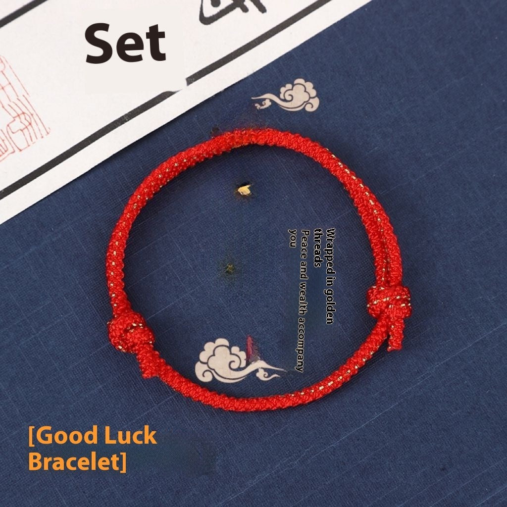 Man Rope Bracelet – Handmade Year of Fate Charm