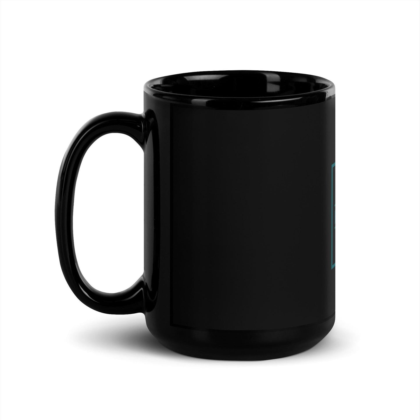 "Favorite Dad" Black Glossy Mug - Man Gifts Shop