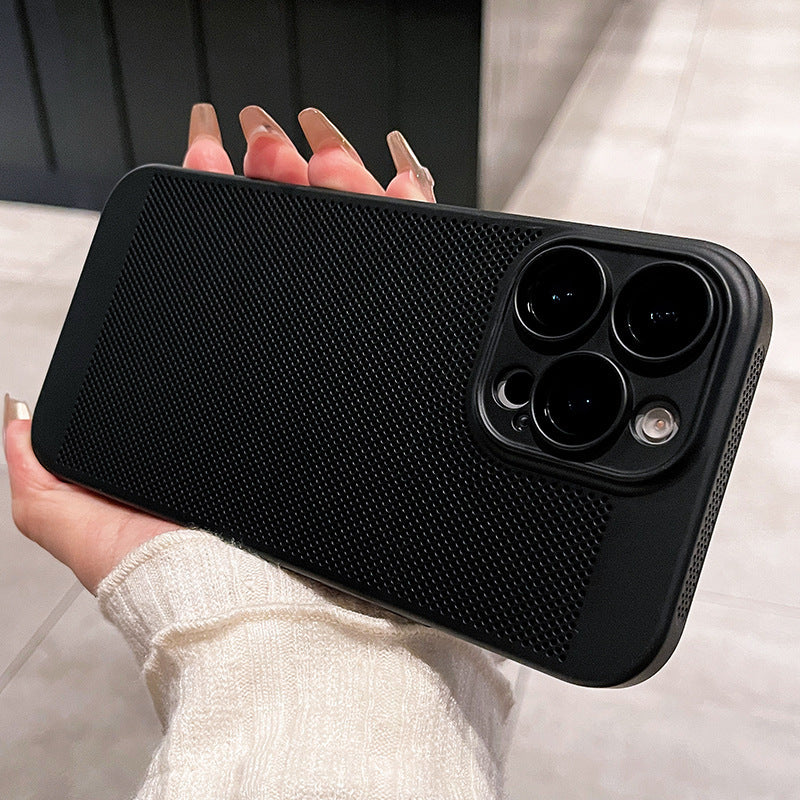 Ultra-Thin Breathable iPhone 16 Case with Lens Protector Cooling Case