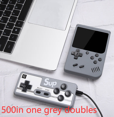 Retro Mini Handheld Game Console – 400/500/800 Games + TV Connection