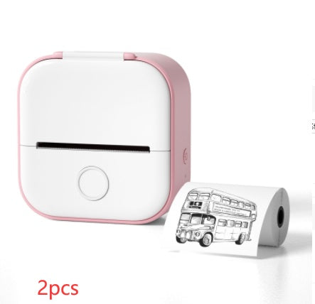 Phomemo T02 Bluetooth Mini Thermal Printer – Inkless, Portable & Multilingual