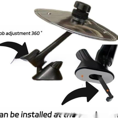 Clip-On Mini Car Cymbal – The Ultimate Gadget for Music-Loving Drivers