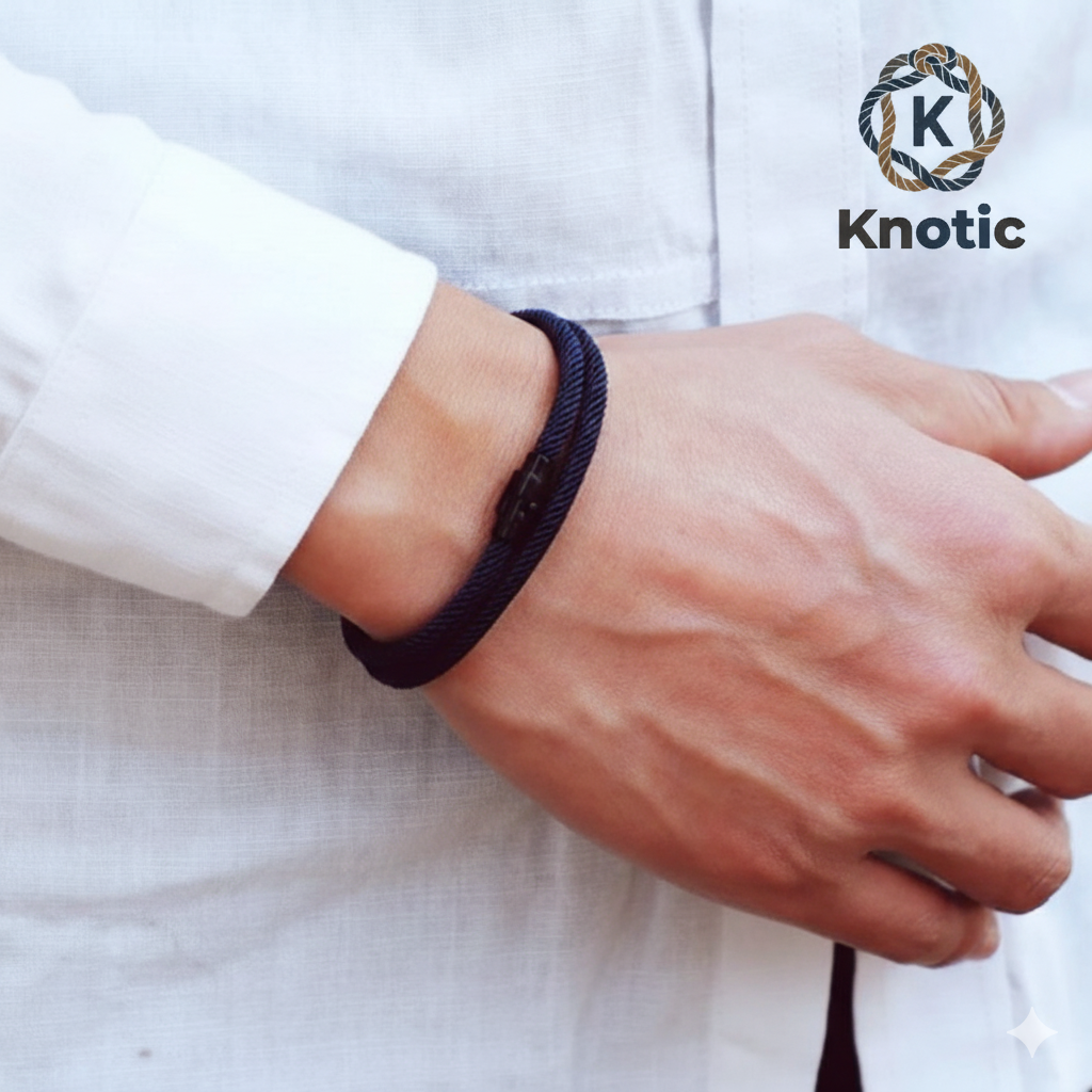Knotic Minimalist Rope Bracelet
