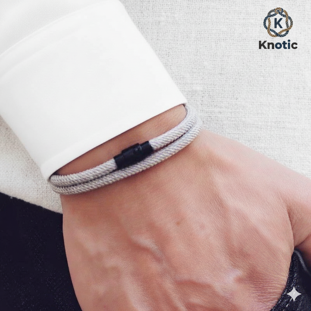 Knotic Minimalist Rope Bracelet