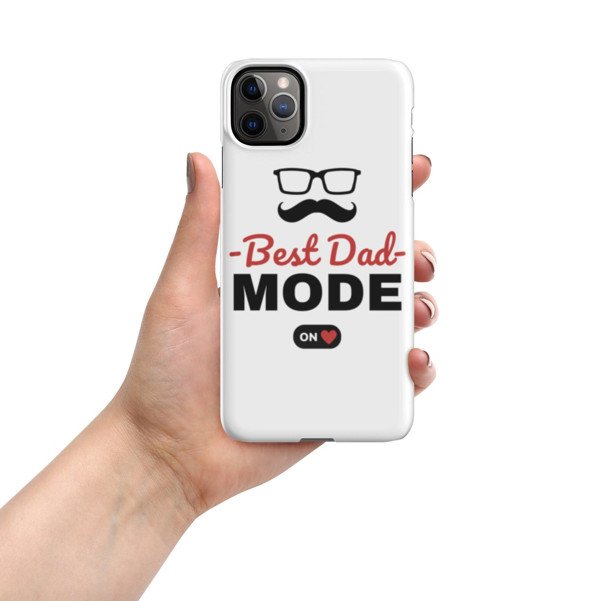 High quality snap case for iPhone® designed for dad - Man Gifts Shop