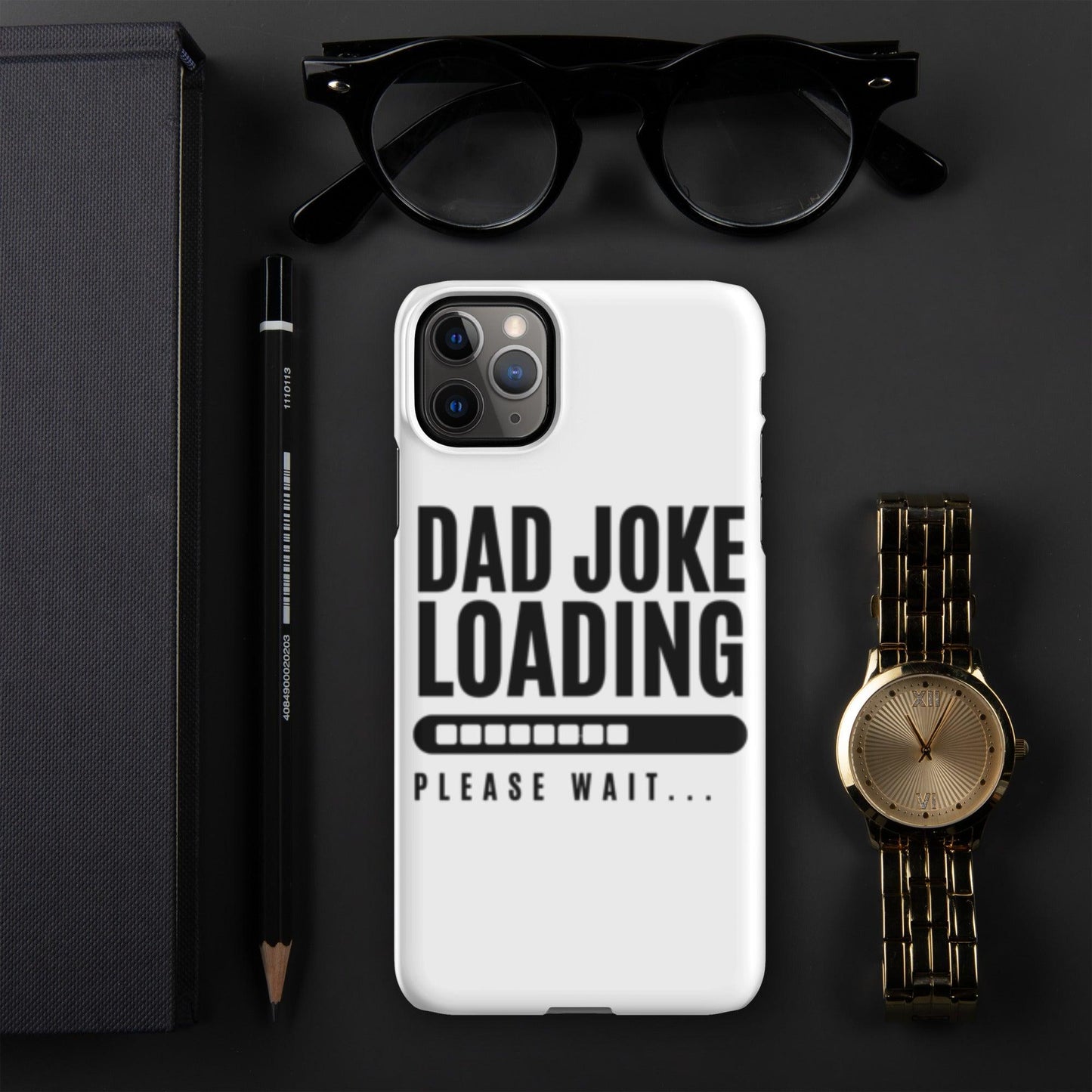 High Quality snap case for iPhone® with funny printing a socially for your dad - Man Gifts Shop