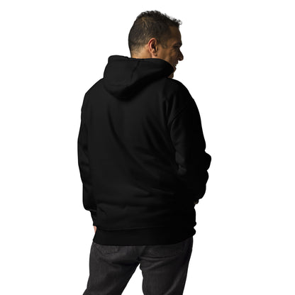 HoloWear Men's Hoodie – 100% Cotton Face with US Flag Design